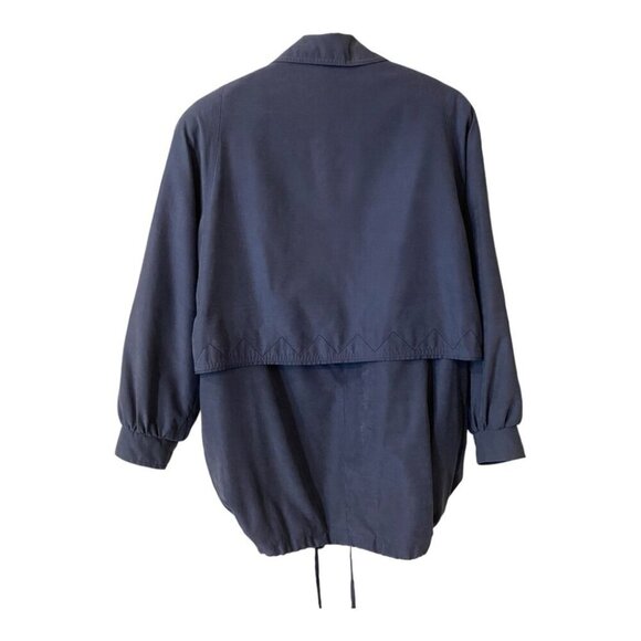 Vintage 1980s Eaton Novelti Bomber Jacket with Vented Design in Faux Suede - Picture 17 of 17